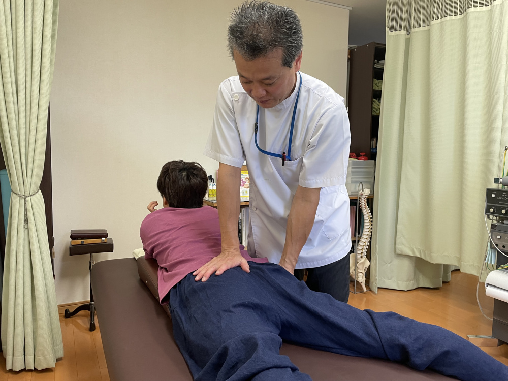骨盤に対する施術