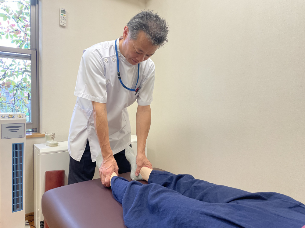 下肢に長さを検査